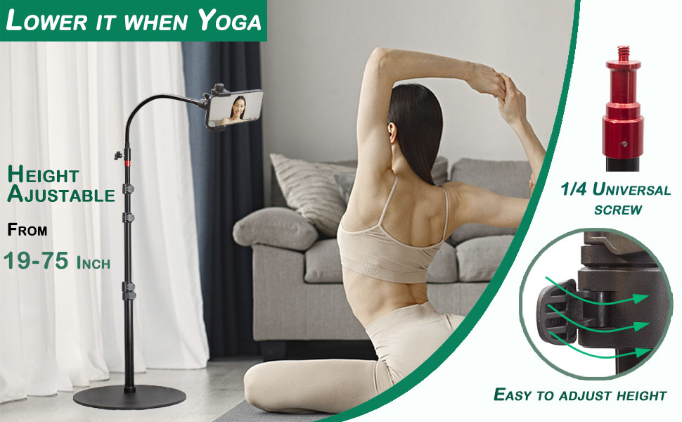 video chatting floor stand