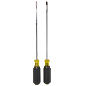 Slotted and Phillips Tips precision-machined to provide exact fit