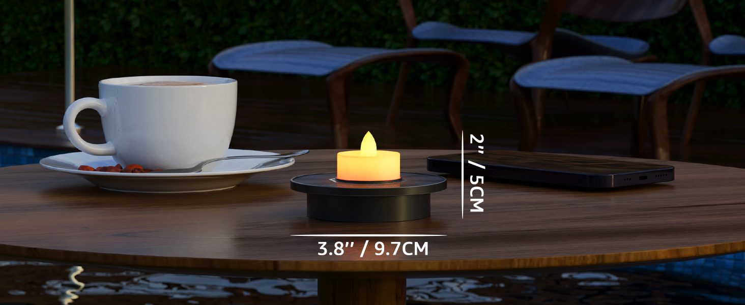 floating candles for pool