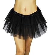 KICOFIT Tutus for Women Christmas Halloween Party Favor Costume Accessories Running Skirt