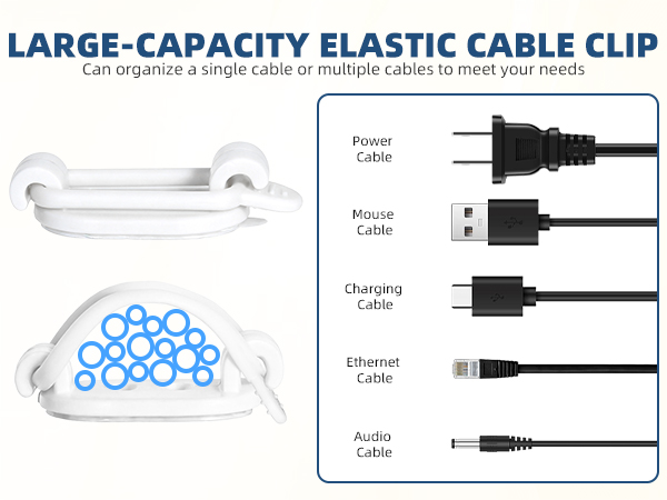 Duseu Upgrade Cable Clips