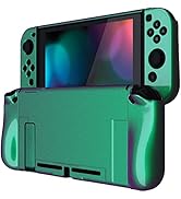 PlayVital Ergonomic Grip Case for Nintendo Switch, Upgraded Protective Hard Case Protector for Sw...