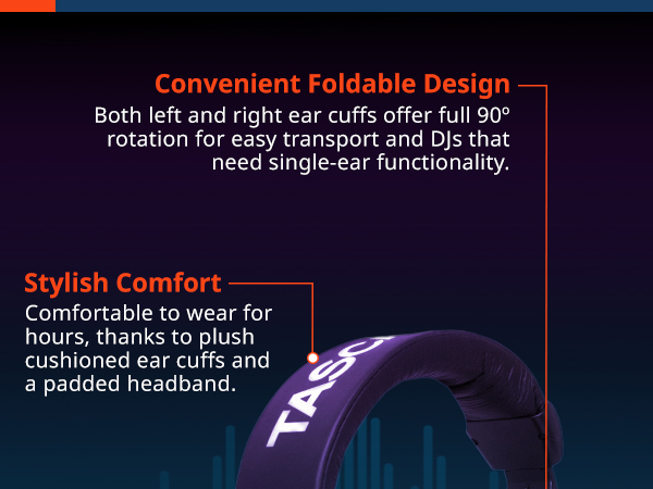 Some features of the TH-02 headphones