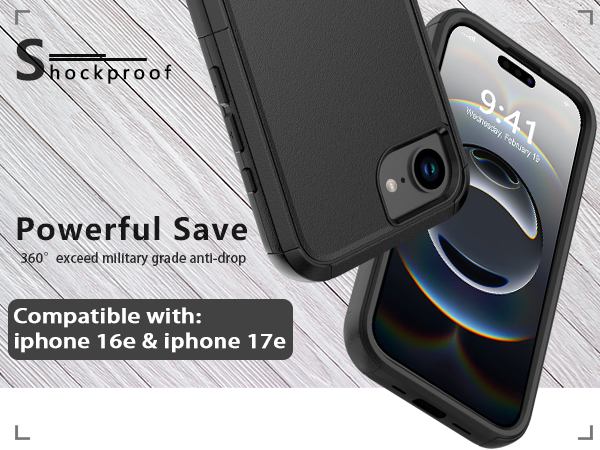 iphone 16e case &amp; iphone 17e case