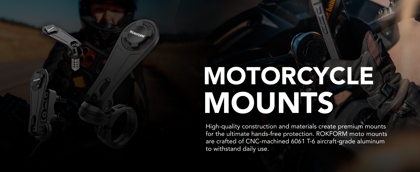 rokform S26 motorcycle mount; indestructible ultra case; funda para galaxy S26; moto mount
