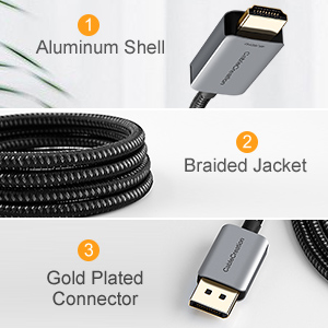 8ft displayport to hdmi cord