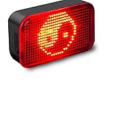 AS100 Smart Animated Bike Tail Light and Air2Pro Mini Electric Bike Pump