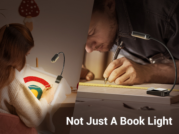 book reading light clip
