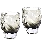 KAMMAK Whiskey Glasses Set of 2, Old Fashioned Glasses with Heavy Base, Premium Drinking Glasses ...