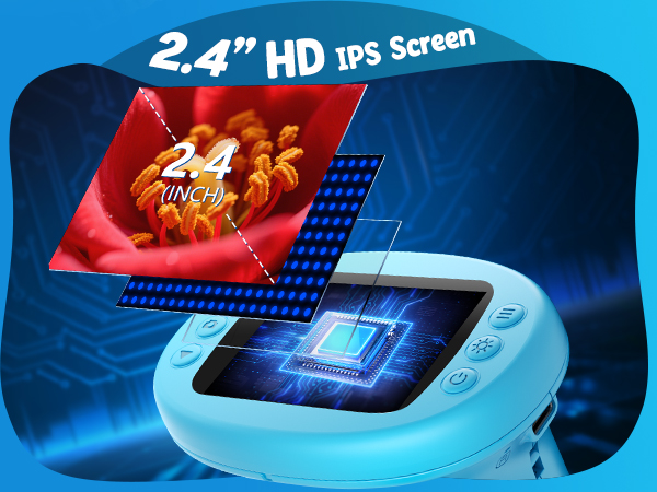 Manual focus ensures sharp imaging