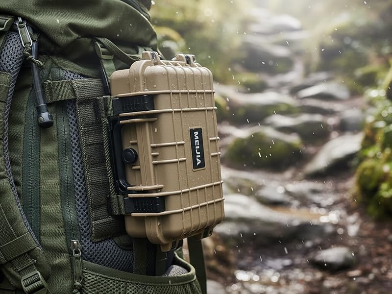 Small hard case with foam