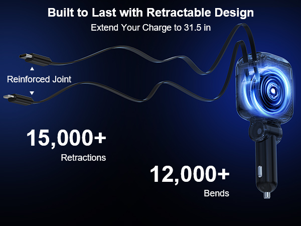 retractable car charger