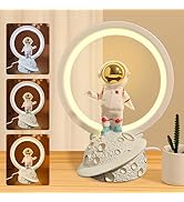 Space Lamp for Kids,Night Light for Kids,Space Themed Lamp LED Eye-Care Reading Small Desk Lamps ...