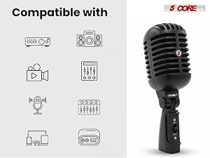 RTRO MIC BLK