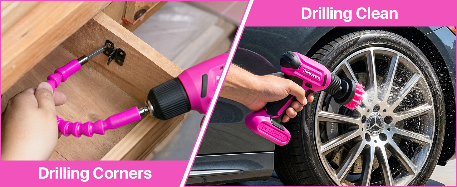 pink drill set for lady
