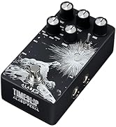 ALABS TIMESLIP Delay Pedal for Electric Guitar,Stereo Digital Delay Guitar Effects Pedal with 9 D...