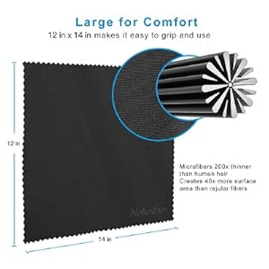 Made of Extremely high-quality tightly woven microfiber materials