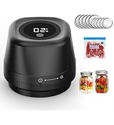 Newise Upgraded Electric Mason Jar Vacuum Sealer, 3-in-1 Automatic Vacuum Sealer Kit for Canning ...