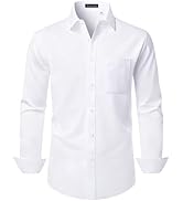 Lusead Men's Dress Shirts