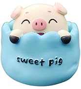 Motaney Cute Car Dashboard Decor, Lovely Rocking Head Ornament Car Decoration for Dash, Fun Car O...