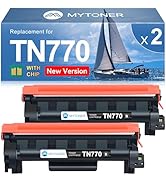 MYTONER Compatible Toner Replacement for Brother TN-770 TN770 Super High Yield Black Toner Cartri...