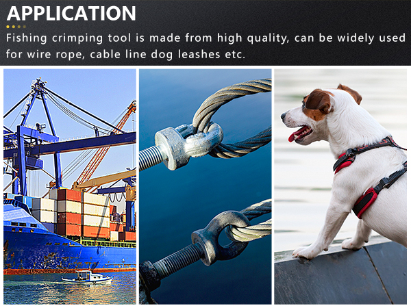 cable swaging tool