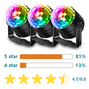 disco ball party lights