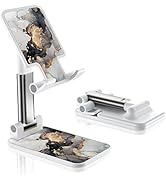 Foldable Phone Stand for Desk,Angle of View Adjustable Cell Phone Stand,Phone Holder for Desk/ipa...
