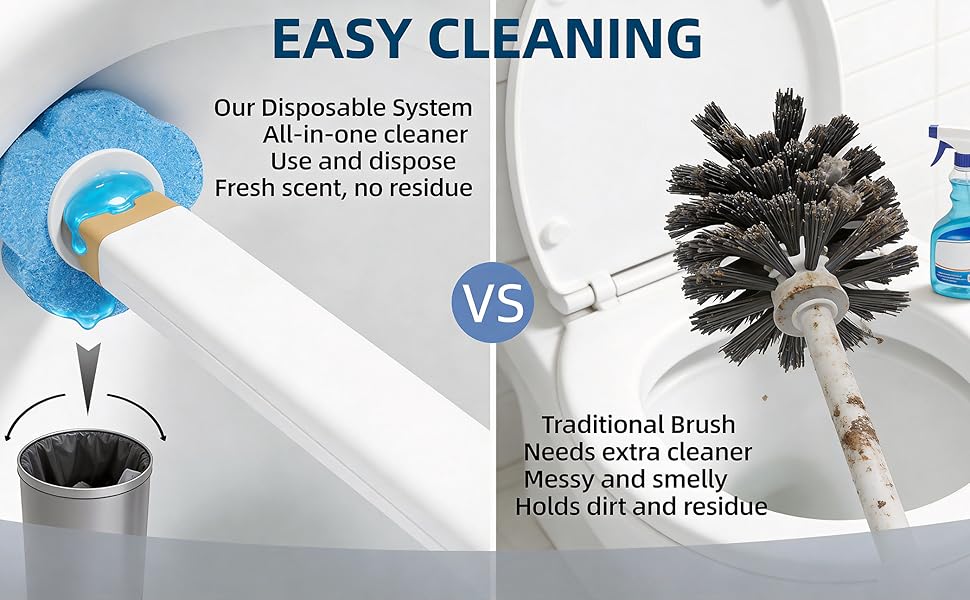 disposable toilet cleaner