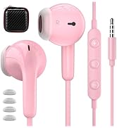 Wired Earbuds Light in-Ear Headphones for MacBook/Laptop/Kindle Fire, Corded Earphones with 3.5mm...