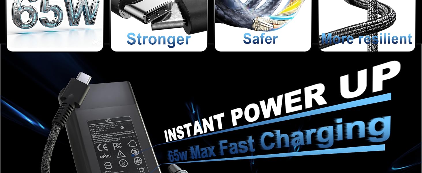 hp laptop charger usb c