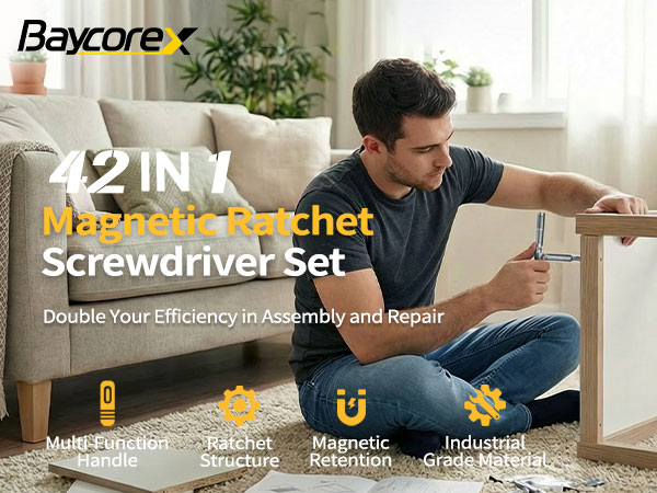 24 in 1 Magnetic Screwdriver Set