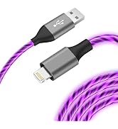 Light-Up iPhone Charger Cord, 3.3ft - LED iPhone Charging Cable [Apple MFi Certified] - Compatibl...