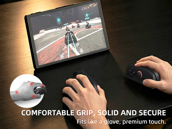 COMFORTABLE GRIP, SOLID AND SECURE