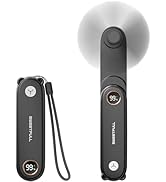 SWEETFULL Portable Handheld Mini Fan with LED Display, 3-in-1 Personal Foldable USB Rechargeable ...