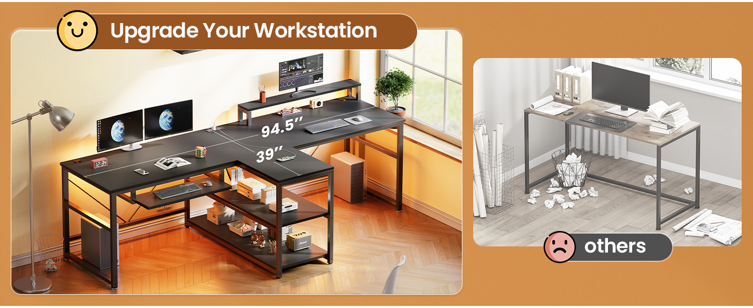 two person desk