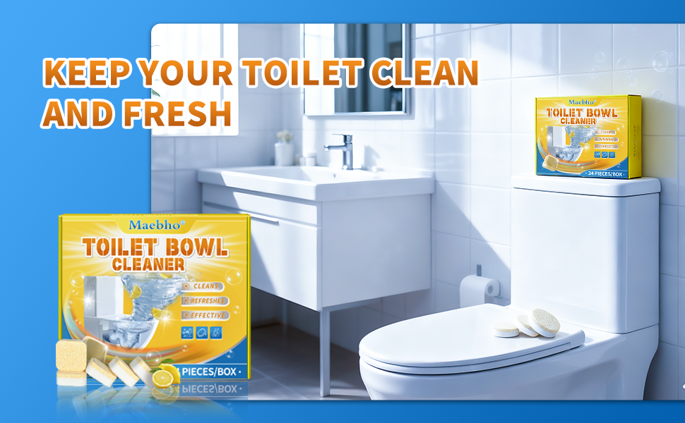 AND FRESH KEEPYOUR TOILET CLEAN