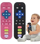 Fu Store Baby Teether Toy Silicone Chew Toys for Baby Remote Control Shape | 0-6 6-12 3-24 Months...