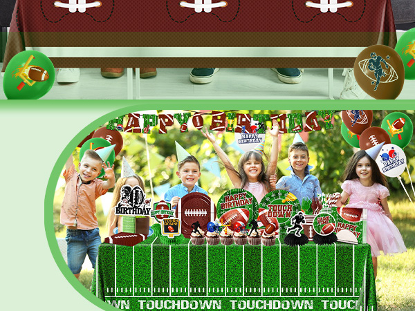 Football Birthday Party Decorations