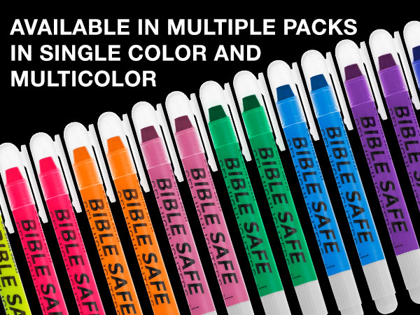 gel crayons highlighters twist up markers bible safe archival quality fade resistant study