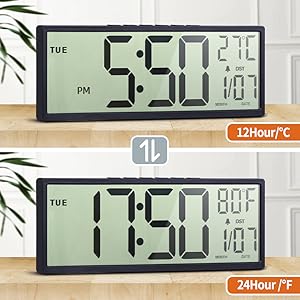 digital calendar clocks
