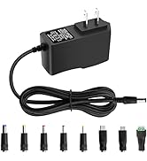 Arkare 5V 2A 10W DC Power Supply Adapter AC/DC Wall Plug Charger AC 100V-240V to DC 5 Volt 2Amp 1...
