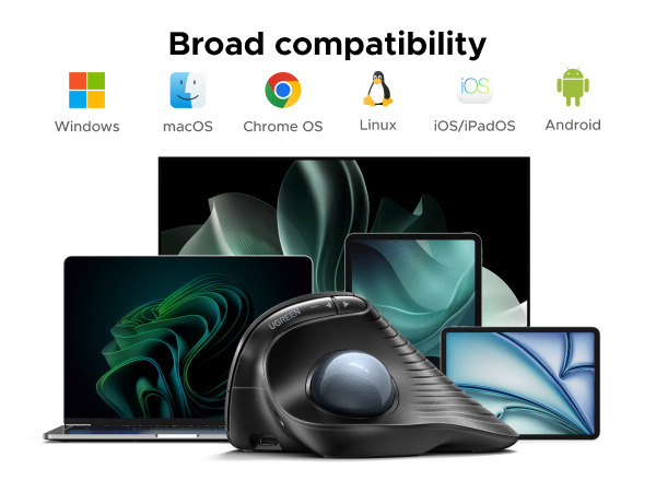 trackball wireless mouse