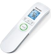 Beurer Bluetooth Non-Contact Thermometer, Forehead, Object, Room Temperature, High Accuracy, XL B...