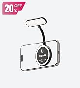 ULANZI M10 Magnetic Selfie Light - Gooseneck LED Phone Fill Light Portable Video Lighting, 5 Brig...