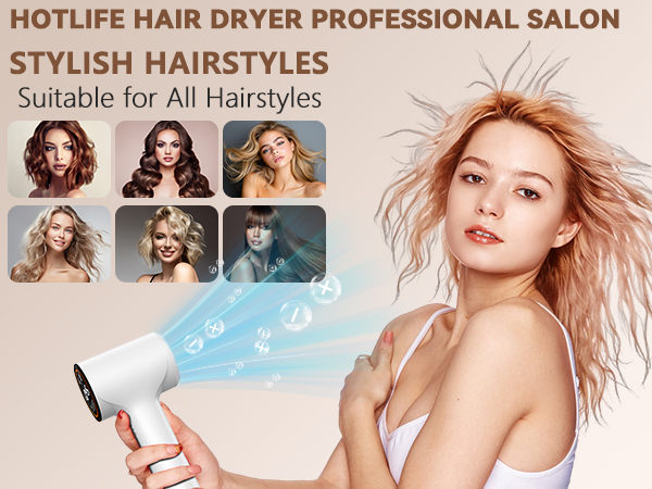 Ionic Hair Dryer for Women
