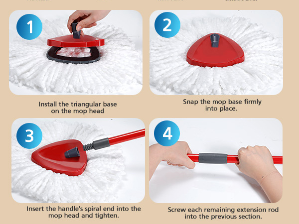 Spin Mop Replace Head
