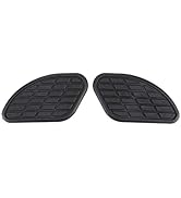 Duokon Motorcycle Tank Pad, Pair of Motorcycle Fuel Tank Traction Pad Protector Universal Knee Gr...