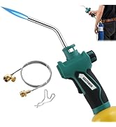 Propane Torch Head with igniter, Trigger Start Propane for Torch, MAPP/Map Pro Torch with Cylinde...