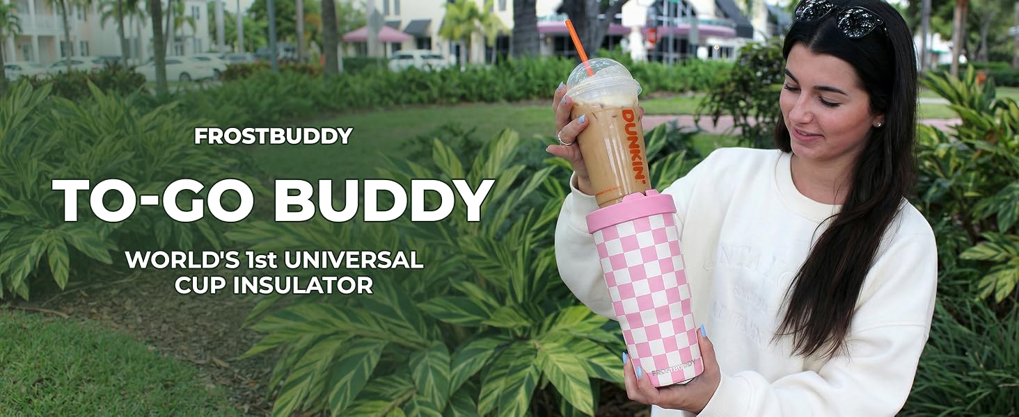 Frostbuddy to-go buddy world&amp;#39;s universal cup insulator